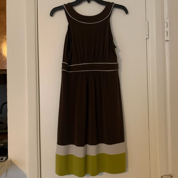 Banana Republic Midi Colorblock Sleeveless Dress - Picture 2 of 4